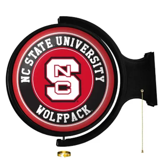 University Original Round Rotating Lighted Wall Sign image {55}