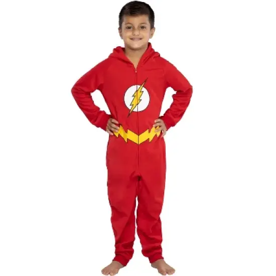 DC Comics Justice League Superhero Matching Family Costume Pajamas Union Suit image {1}