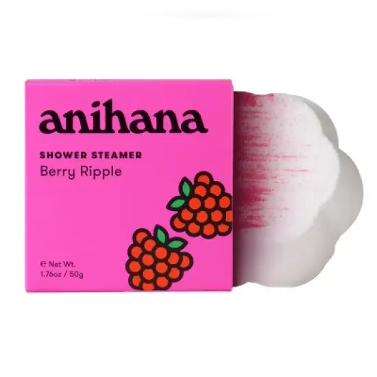 anihana Shower Steamer - Berry Ripple - 1.76oz image {7}