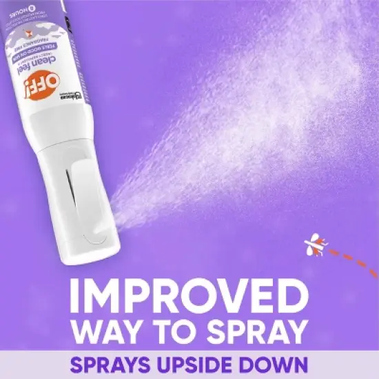 OFF! Clean Feel Fresh Mist Picaridin Insect Repellent DEET-free Bug Spray - 6oz image {2}