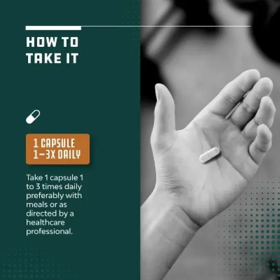 Bovine Colostrum with Immunoglobulin G Capsules, Colostrum Supplement for Muscle, Gut, Joint, Immunity, Bone & Brain Health, Nature's Craft, 60ct image {5}