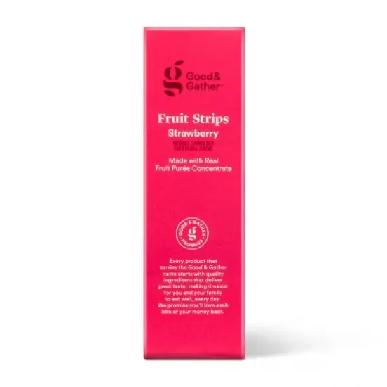 Strawberry Fruit Strips - 25ct/12.5oz - Good & Gather&trade; image {2}