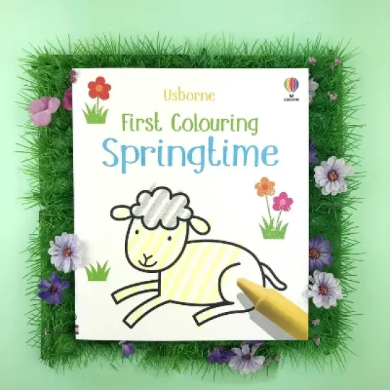Little Coloring Springtime - by  Matthew Oldham (Paperback) image {3}