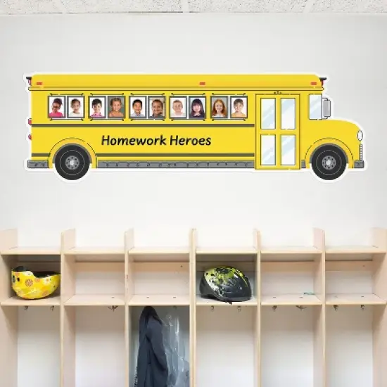 Creative Teaching Press&reg; Core Decor School Bus Giant Banner, 65-3/8" x 21-1/4" image {4}