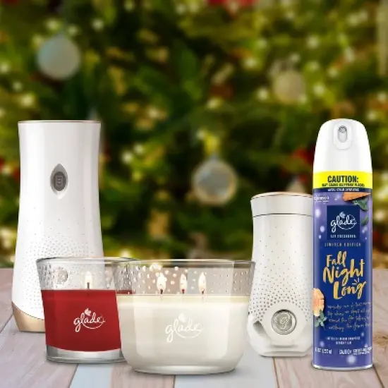 Glade PlugIns Scented Oil Air Freshener - Fall Night Long & Starlight & Snowflakes - 4.69oz/7pk image {6}