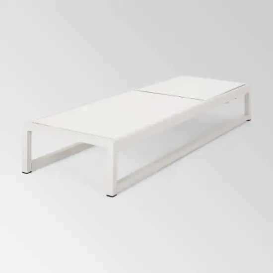 Metten 2PK Aluminum Mesh Chaise Lounge - Christopher Knight Home
 image {2}