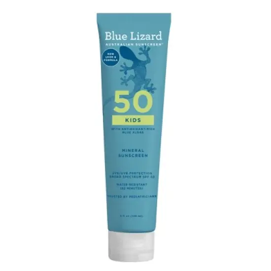 Blue Lizard Kids' Mineral-Based Sunscreen Lotion - SPF 50 - 5 fl oz image {8}