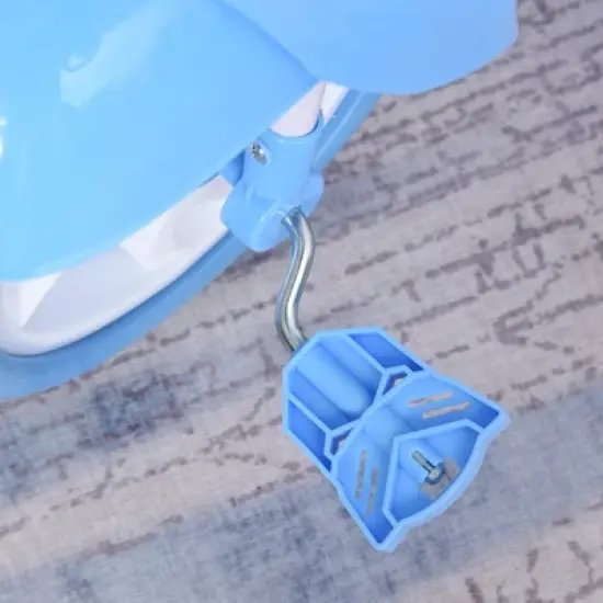 Qaba Children Ride-On Moped Tricycle with a Stylish Design & Interactive Music & Lighting Functions image {4}