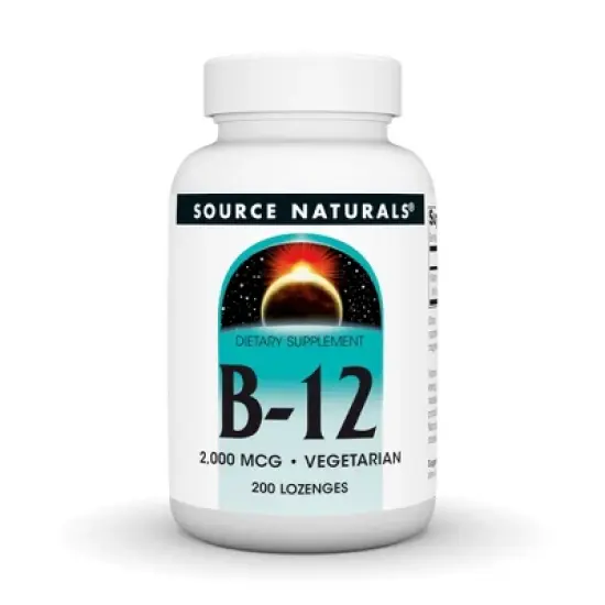 Vitamin B-12 Sublingual 2000mcg by Source Naturals, Inc.  -  200 Tablet image {3}