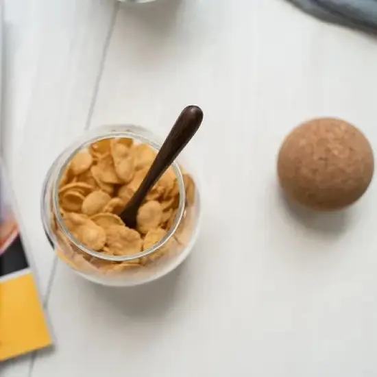 1 SET Storage ball jar, glass tea jar, minimalist cork jar, sealed candy jar, storage jar, coffee jar, dry food storage jar, coffee storage container image {11}