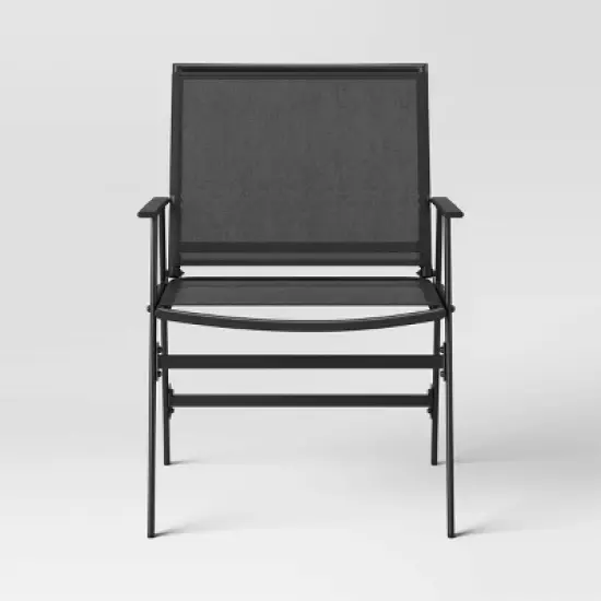 4pc Sling Patio Conversation Set - Black - Room Essentials&trade; image {3}