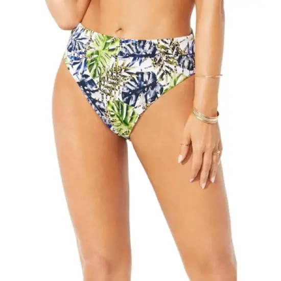 Swimsuits for All Women&rsquo;s Plus Size High Leg Swim Brief image {6}