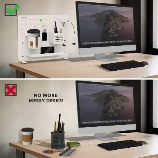 Mount-It! Clamp-on Pegboard Organizer image {6}