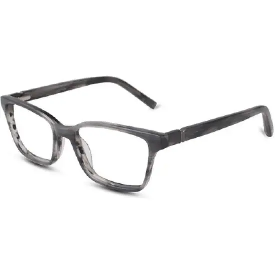 Jones New York J227 48mm Unisex Acetate Rectangular Designer Eyeglasses OR Blue Light Filter OR Reading Glasses in Grey image {2}