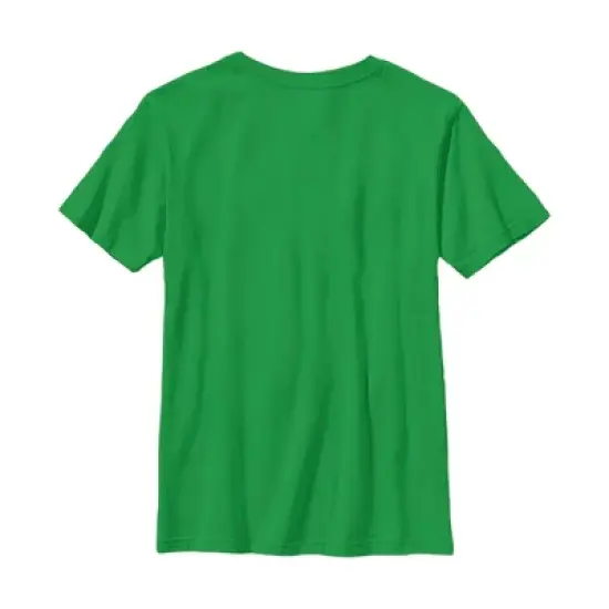 Boy's Minecraft Stand Out Creeper White T-Shirt image {2}