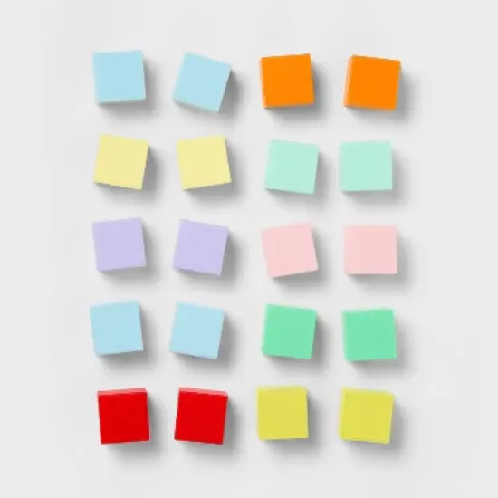 Magnetic Blocks Mini solid Purple Tin - Gigglescape&trade; image {2}