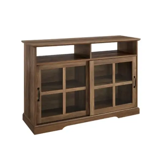 Leopold Window Pane Sliding Door Sideboard - Saracina Home image {3}