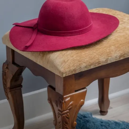 Stacey Bench Cherry Red - Powell Company image {5}