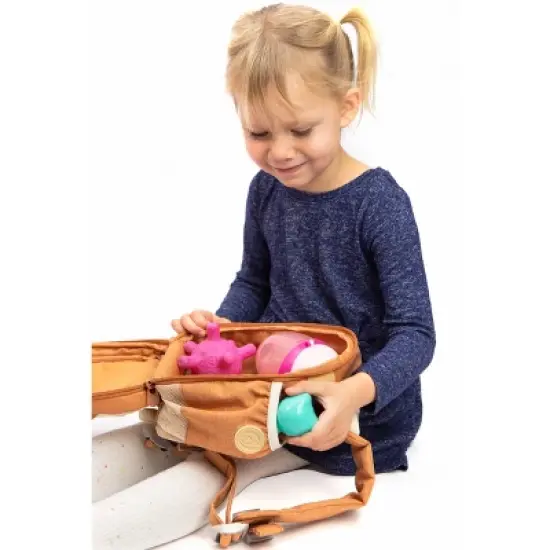 Lulyboo Boo! Monkey Toddler Backpack with Security Harness image {11}