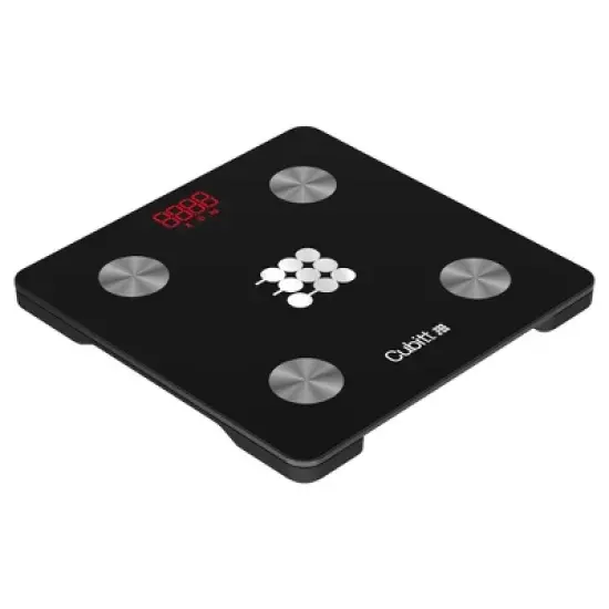 CUBITT Smart Digital Weight Scale, 13 Body Composition Analizer, BMI, Muscle Mass, Body Fat Scale with Smartphone App sync with Bluetooth image {2}