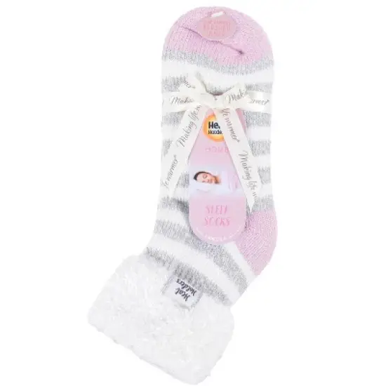 Women's Feather Cuff Sleep Socks image {1}