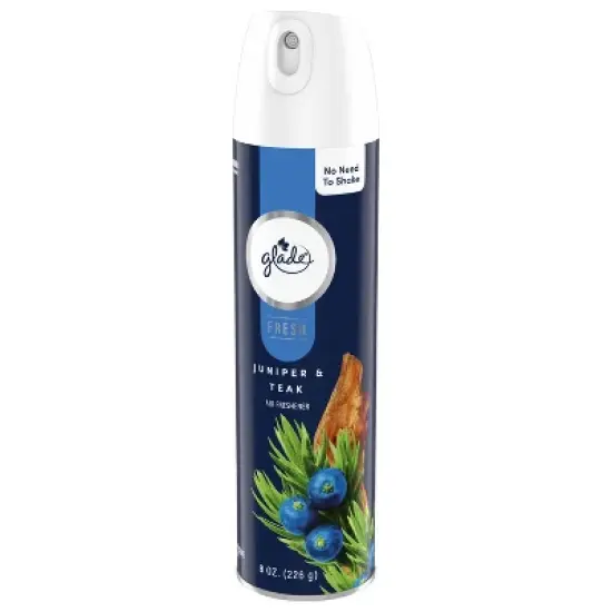Glade Fresh Aerosol Room Air Freshener - Juniper & Teak - 8oz image {11}
