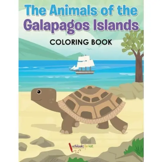 The Animals of the Galapagos Islands Coloring Book - by  Activibooks For Kids (Paperback) image {1}