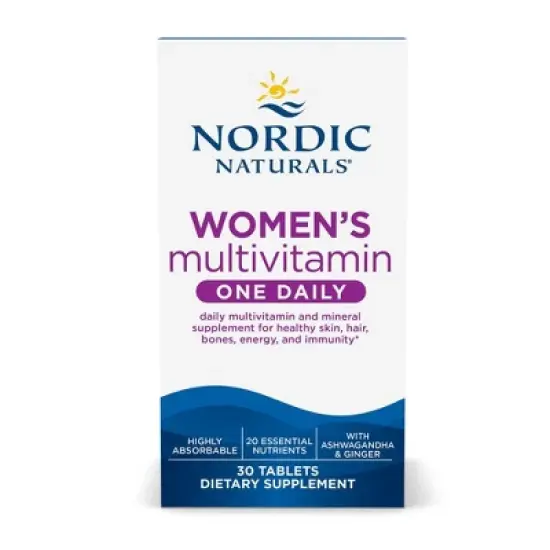 Nordic Naturals Women's One Daily Multivitamin Tablets - Unflavored - 30ct image {9}