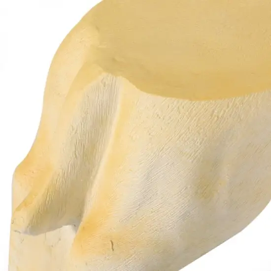 Wendall Outdoor Labrador Dog Garden Bench Light Brown - Christopher Knight Home: Durable, Weather-Resistant Patio Seating image {1}