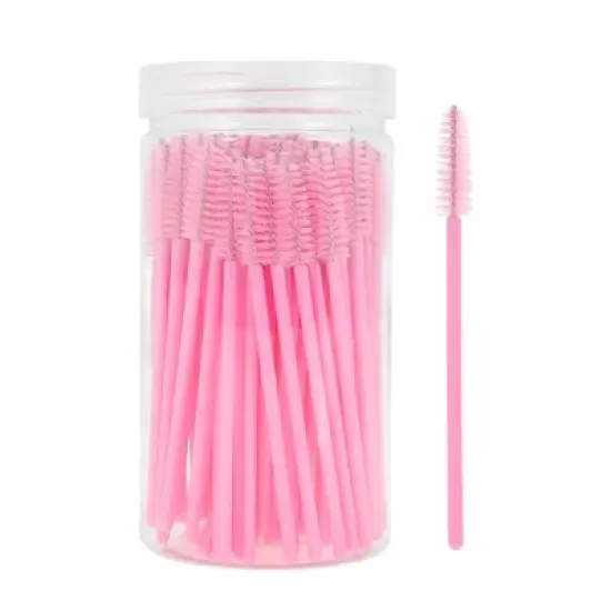Unique Bargains Lightweight Eyelash Brush 100 Pcs image {6}