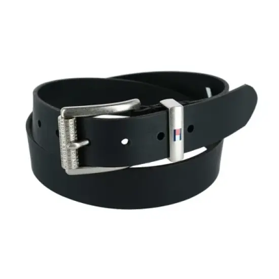 Tommy Hilfiger Men's Jean Belt with Faux Roller Buckle image {2}