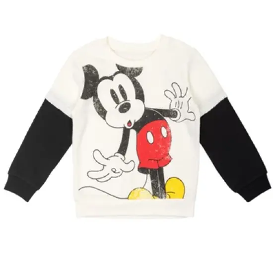 Disney Mickey Mouse Baby Fleece Pullover Sweatshirt and Jogger Pants Infant to Toddler  image {1}