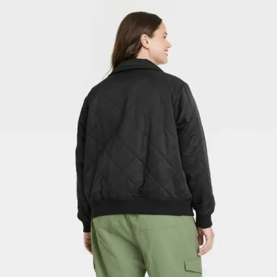 Women's Quilted Bomber Jacket - Ava & Viv&trade; image {1}