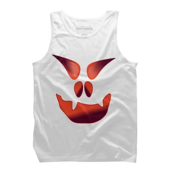 Men's Design By Humans Halloween Monster By LamaStar Tank Top image {7}