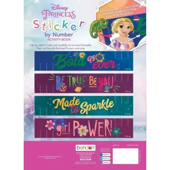 Disney Princess Sticker - by Number Activity Book image {1}