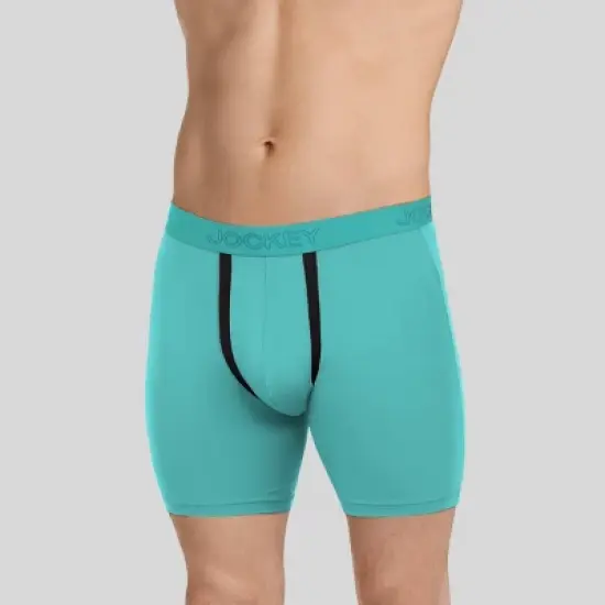 Jockey Generation&trade; Men's No Chafe Underwear 3pk - Blue image {4}