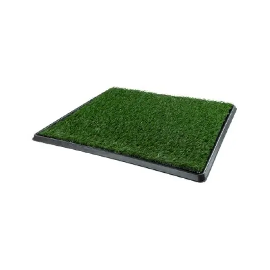 Pet Adobe Artificial Grass Potty Trainer Mat 20x25 image {8}