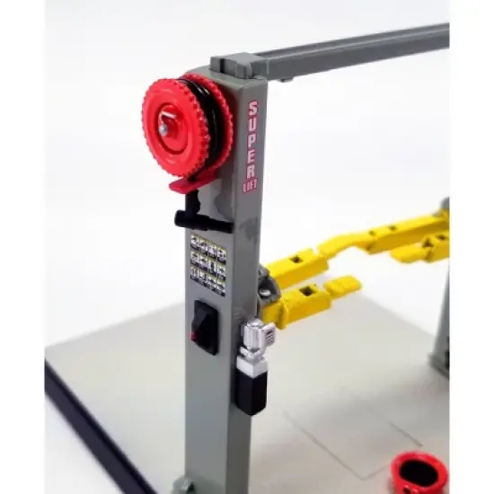 Two Post Lift Gray for 1/43 Scale Model Cars by GMP image {1}