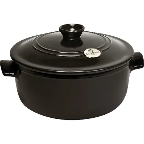 Emile Henry Flame Round Stewpot Dutch Oven, 5.5 Quart image {4}