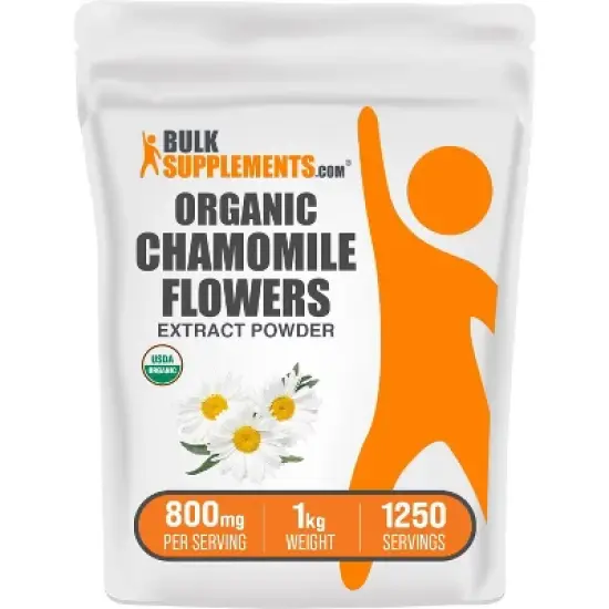 BulkSupplements Organic Chamomile Extract Powder image {6}