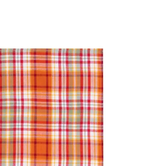 C&F Home Briar Plaid Handwoven 100% Cotton Fall Kitchen Dishtowel image {6}