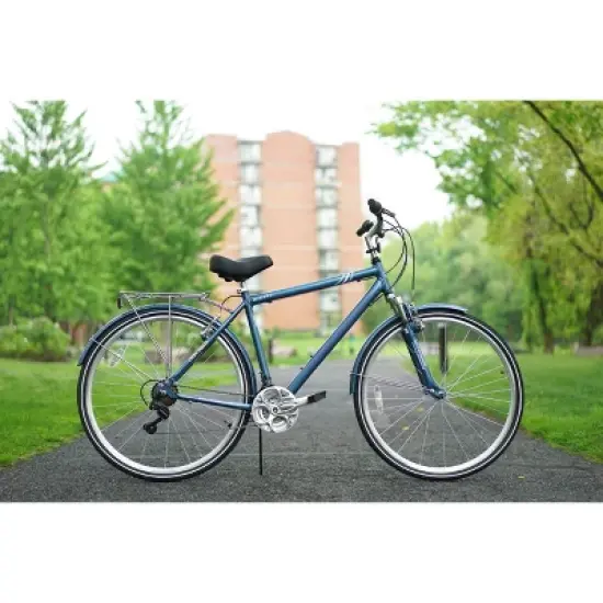 Kent Men's Ridgeway 700c/28" Hybrid Bike - Blue image {13}
