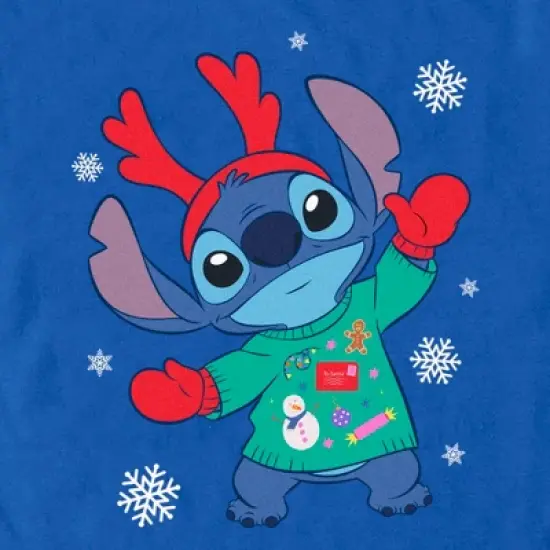 Men's Lilo & Stitch Christmas Outfit Stitch T-Shirt image {1}
