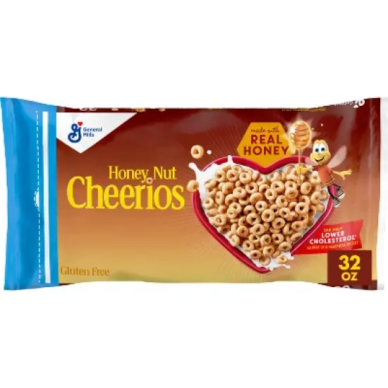 Honey Nut Cheerios Gluten Free Breakfast Cereal - 32oz image {10}