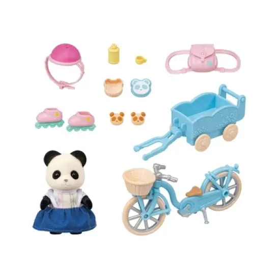 Calico Critters Cycle & Skate Set Panda Girl image {2}