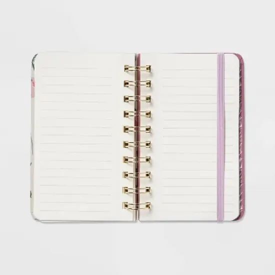 192 Sheet College Ruled Journal 3.5"x5.5" Spiral Floral - Threshold&trade; image {2}