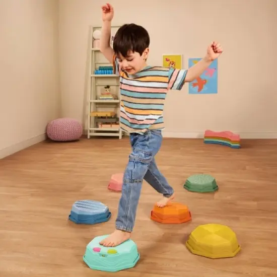 B. toys Balance Beams - Balance & Groove Set Balance Board image {2}