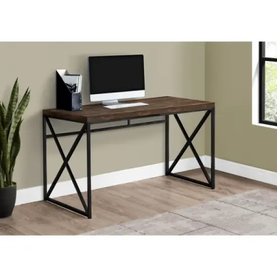 Monarch Specialties Computer Desk, Contemporary Home & Office Desk, Scratch-Resistant, 48&rdquo; L image {5}