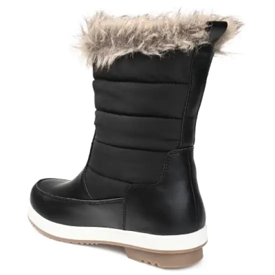 Journee Collection Womens Marie Tru Comfort Foam Block Heel Winter Boots image {6}