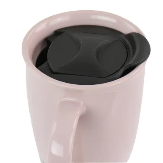 Mr. Coffee14 oz Stoneware Assorted Travel Mugs set of 3 image {5}